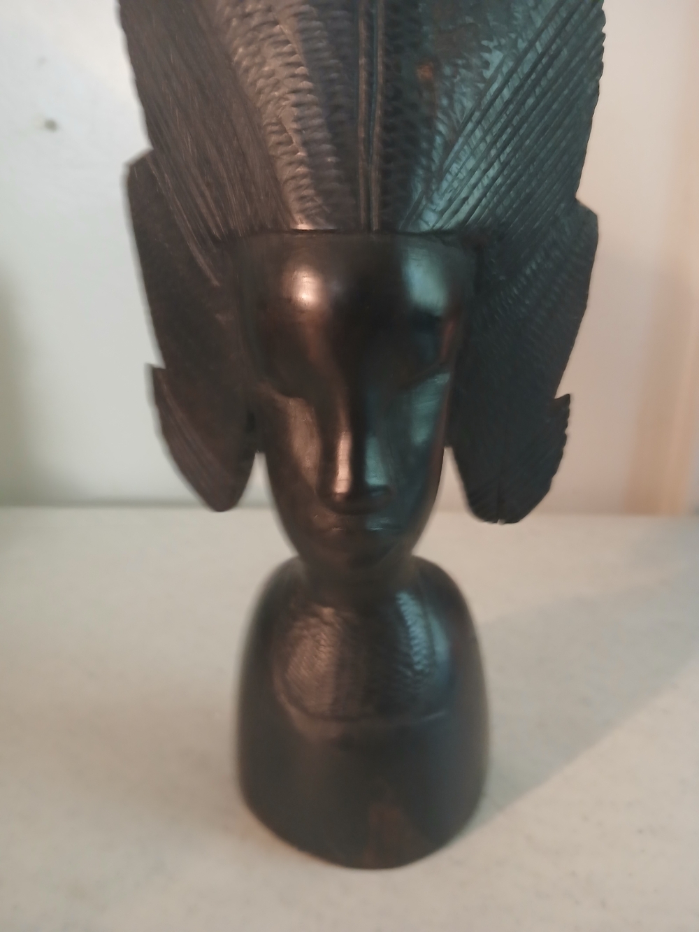 Hand Carved African Ebony Wooden Figurine